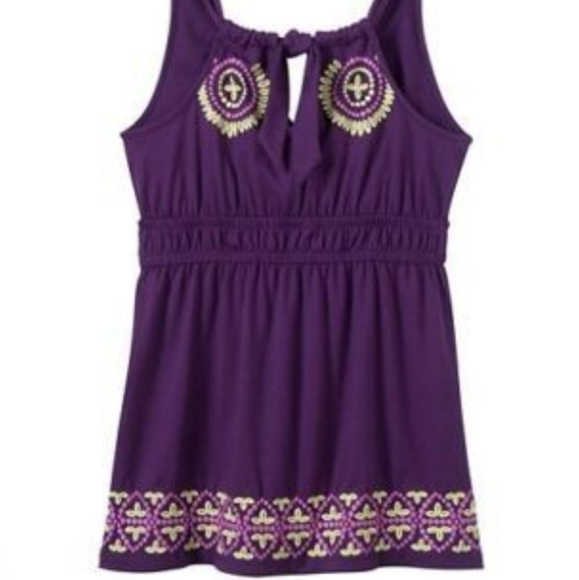 LIKE NEW! Athleta Yantra Surya Organic Embroidered Tank Top - Picture 12 of 12